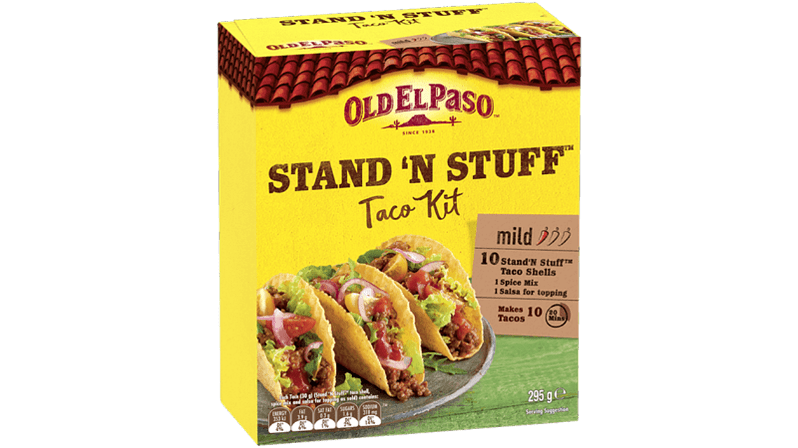 Old El Paso - Old El Paso, Stand 'n Stuff - Taco Shells (10 count