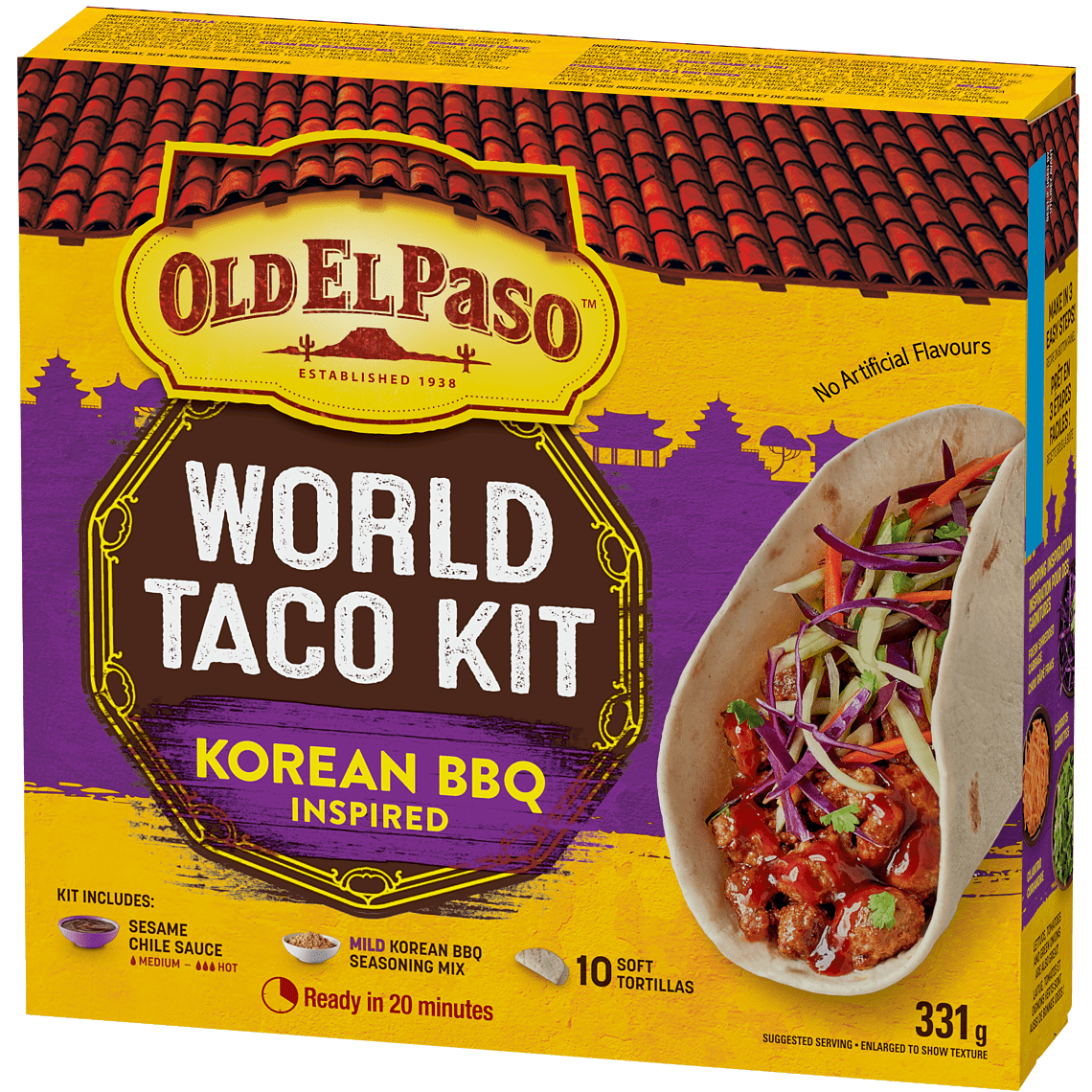 World Taco Kit Korean BBQ Inspired - Old El Paso