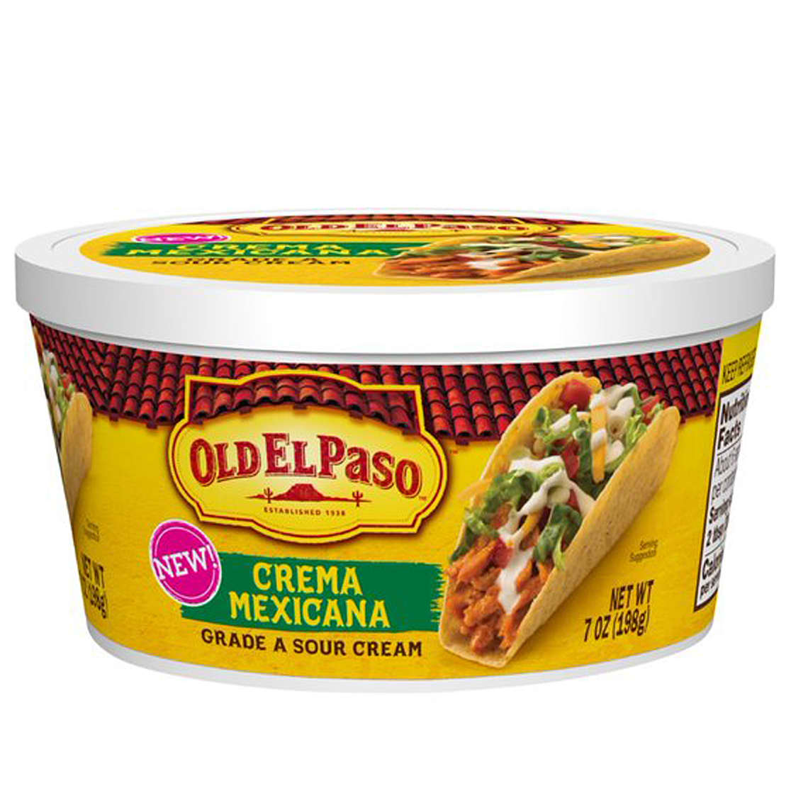 Crema Mexicana 7 Oz - Products - Old El Paso