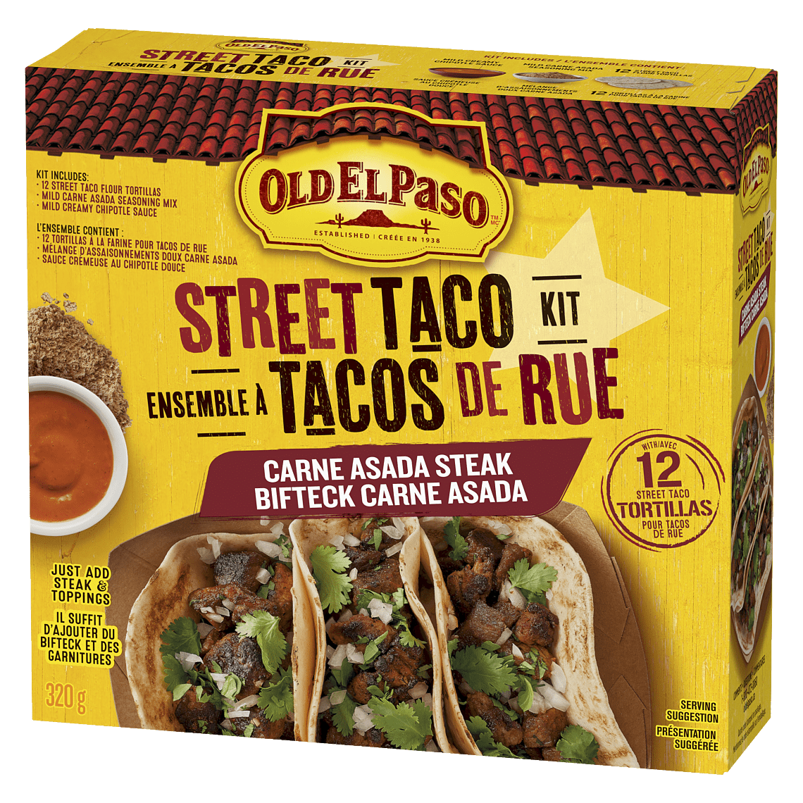 Street Taco Kit Carne Asada Steak Old El Paso
