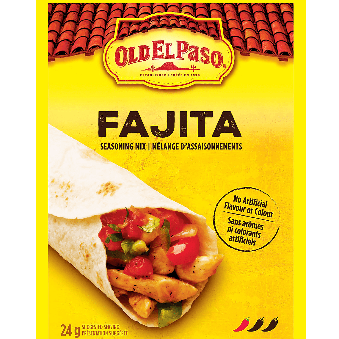 Old el paso fajita spice hot sale mix