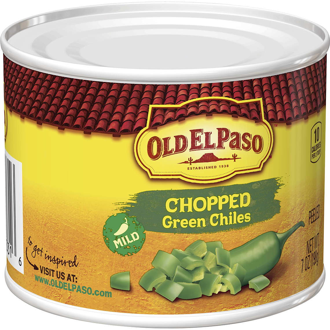 Canned green online chili