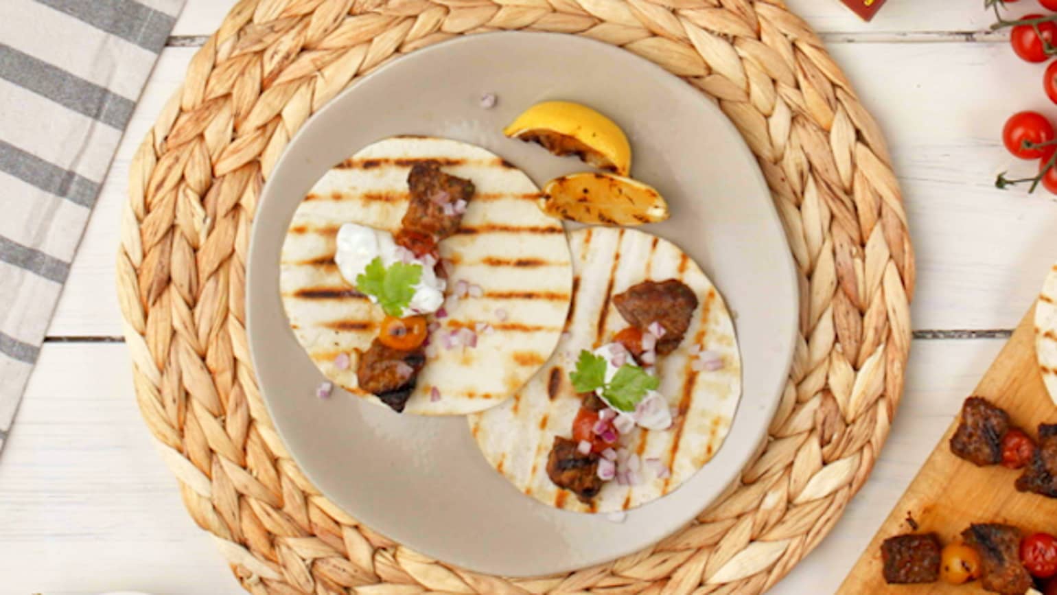 Grilled Beef Kebab Tacos Recipe Old El Paso