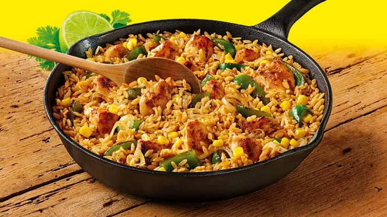 One Pan Rice Meal Recipe - Mexican Recipes - Old El Paso