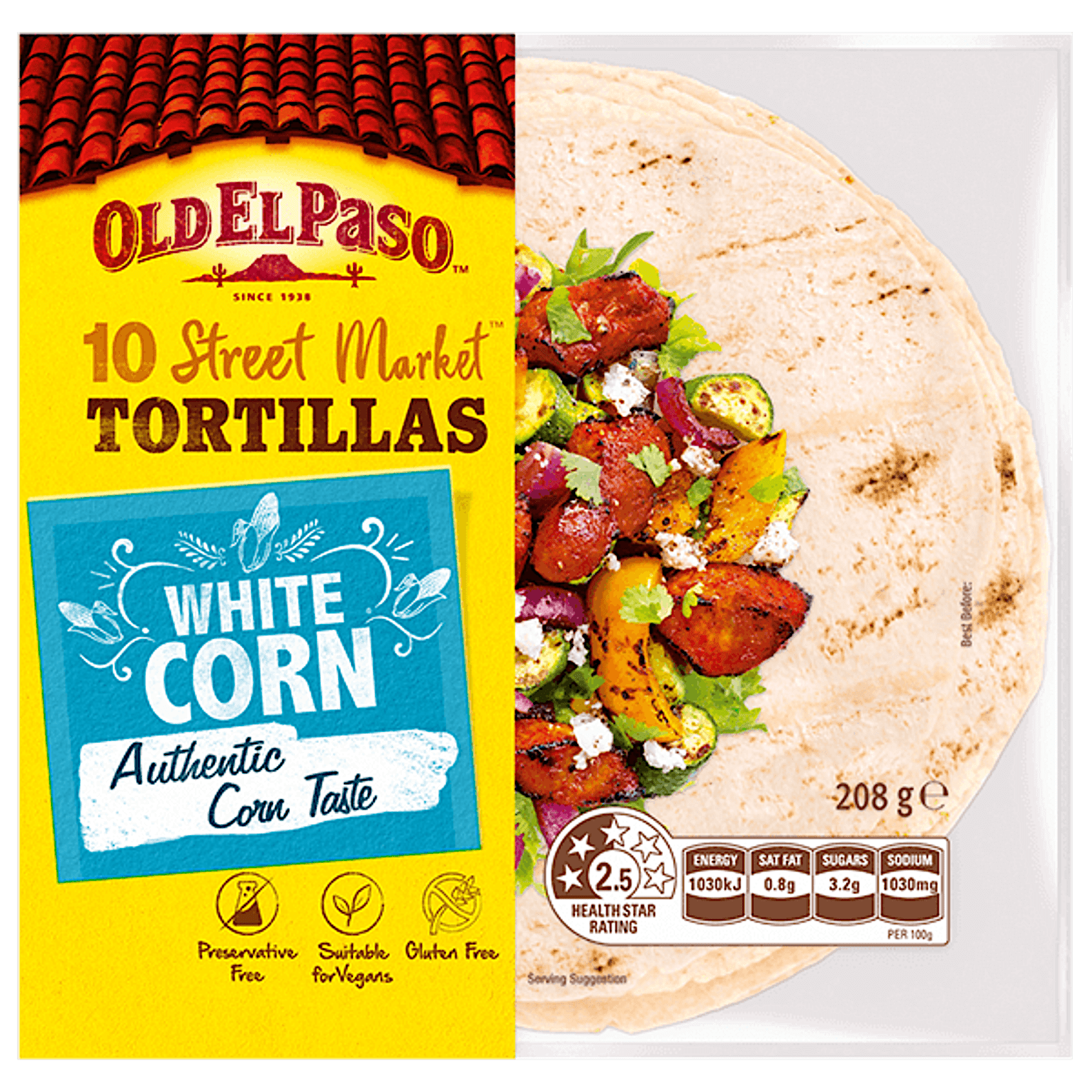 White Corn Tortillas