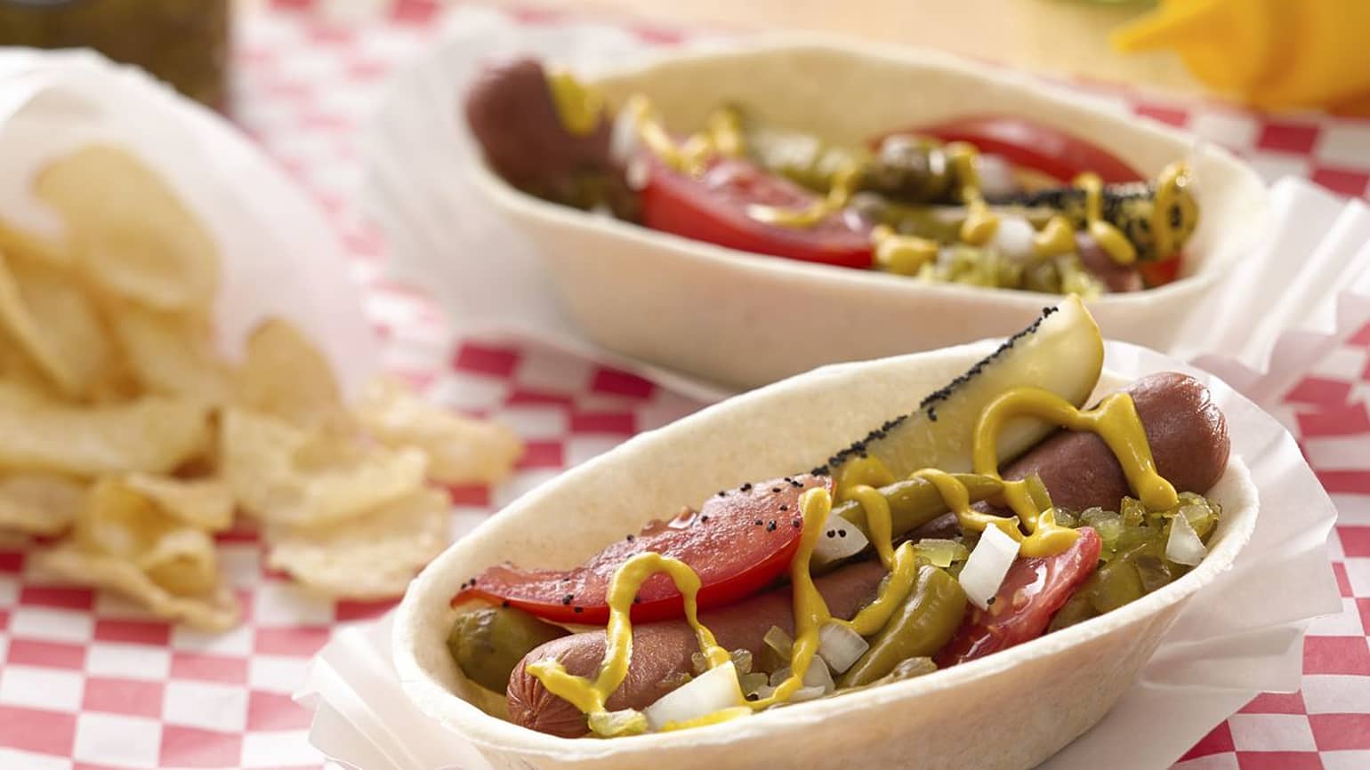 Chicago Style Hot Dog Bowls