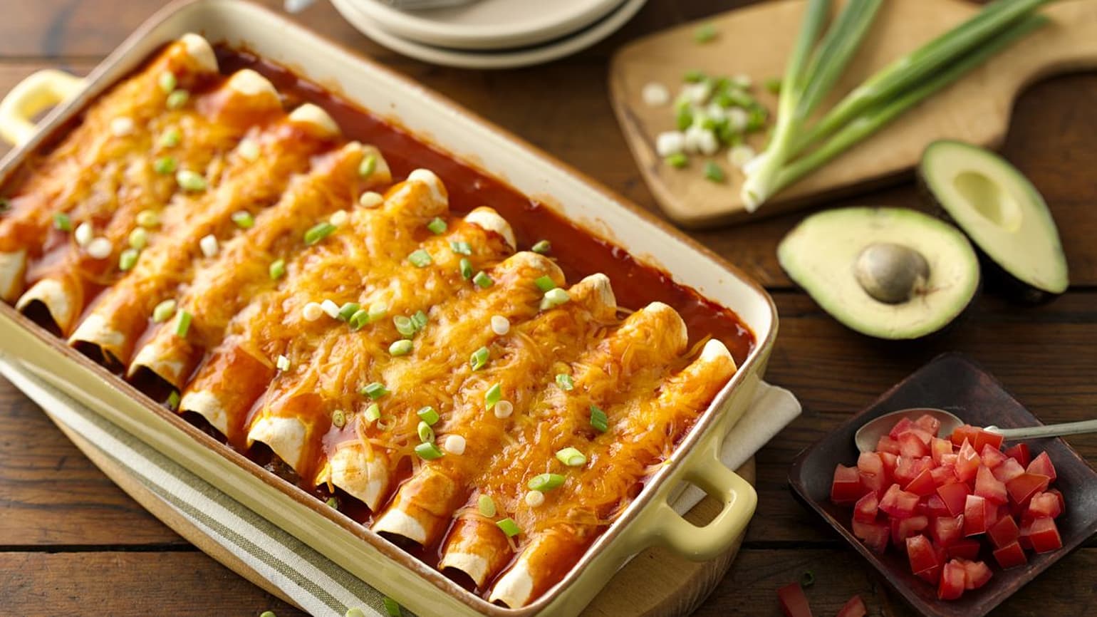 Beef enchiladas store