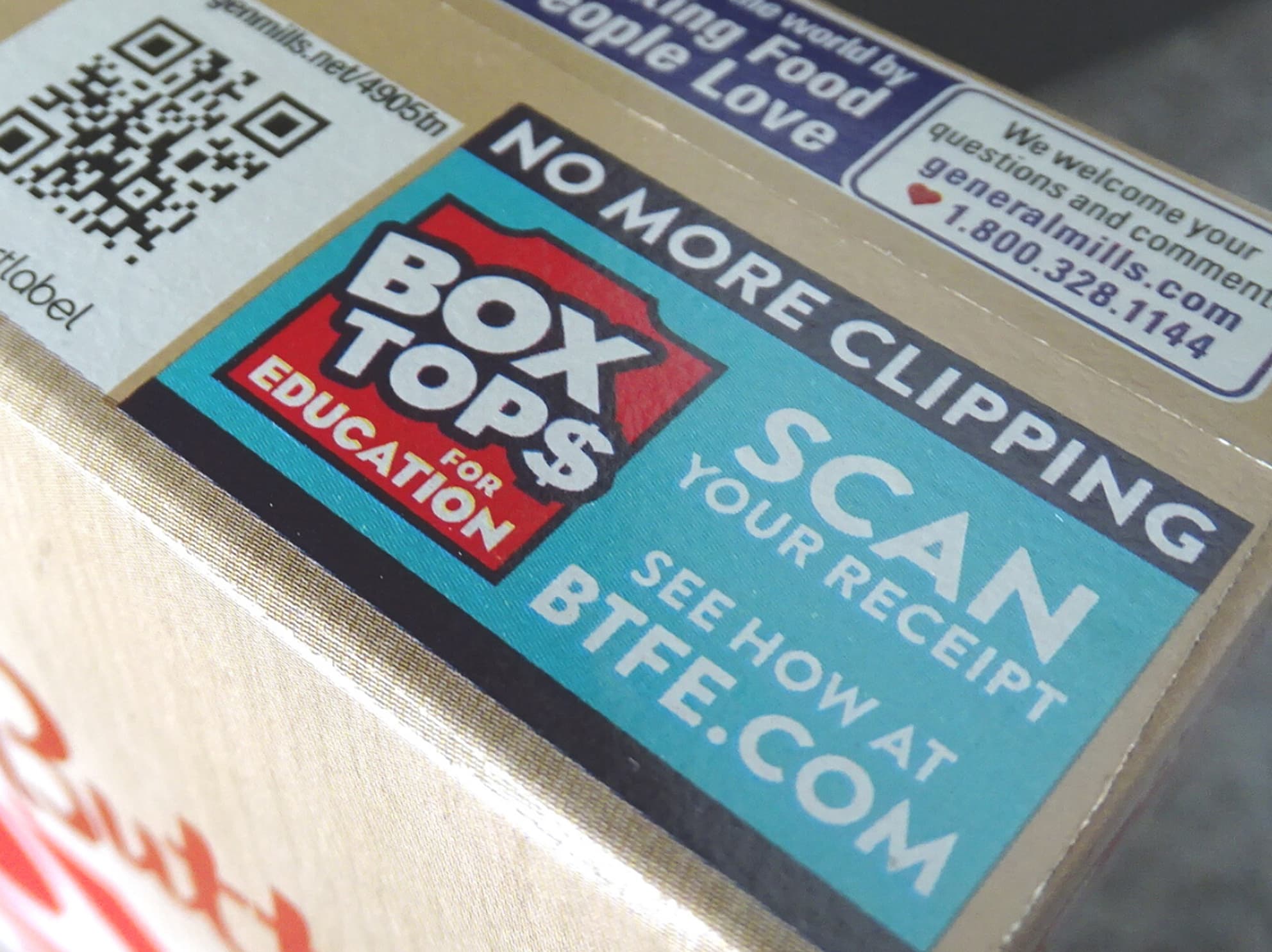 Big change for Box Tops - General Mills