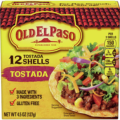 Tostada Shells Crispy Taco Shells Old El Paso