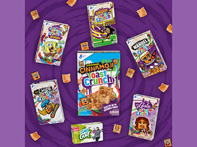 Big G Minis Cereal Package Design — ULTRA CREATIVE, INC.