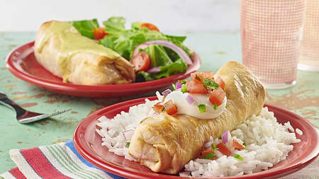 Beef and Cheese Chimichangas - Mexican Recipes - Old El Paso AU