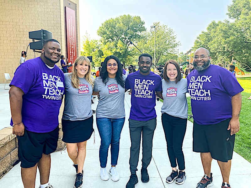 Box Tops with Black Men Teach fellows