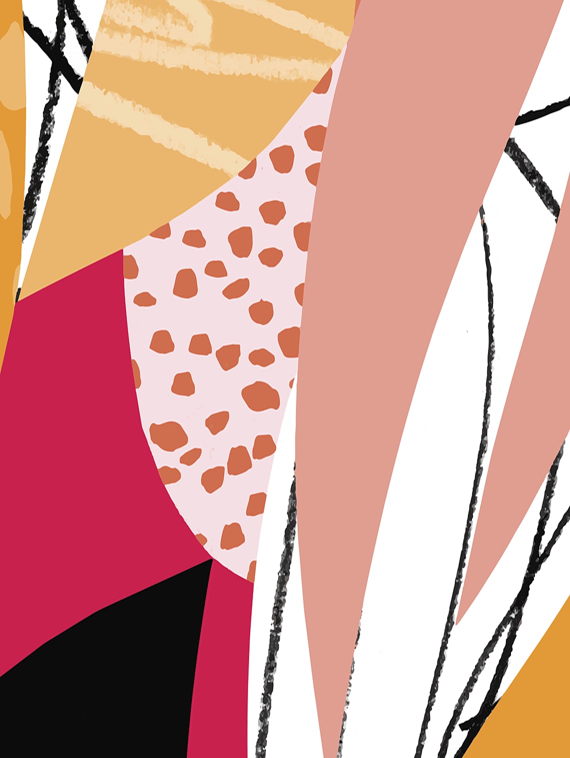caramel chai latte flavour pattern