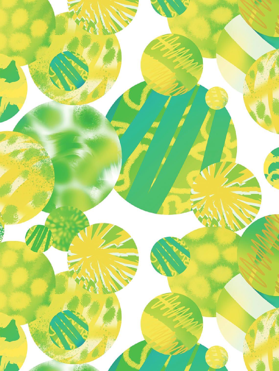 lime mojito sorbet flavour pattern