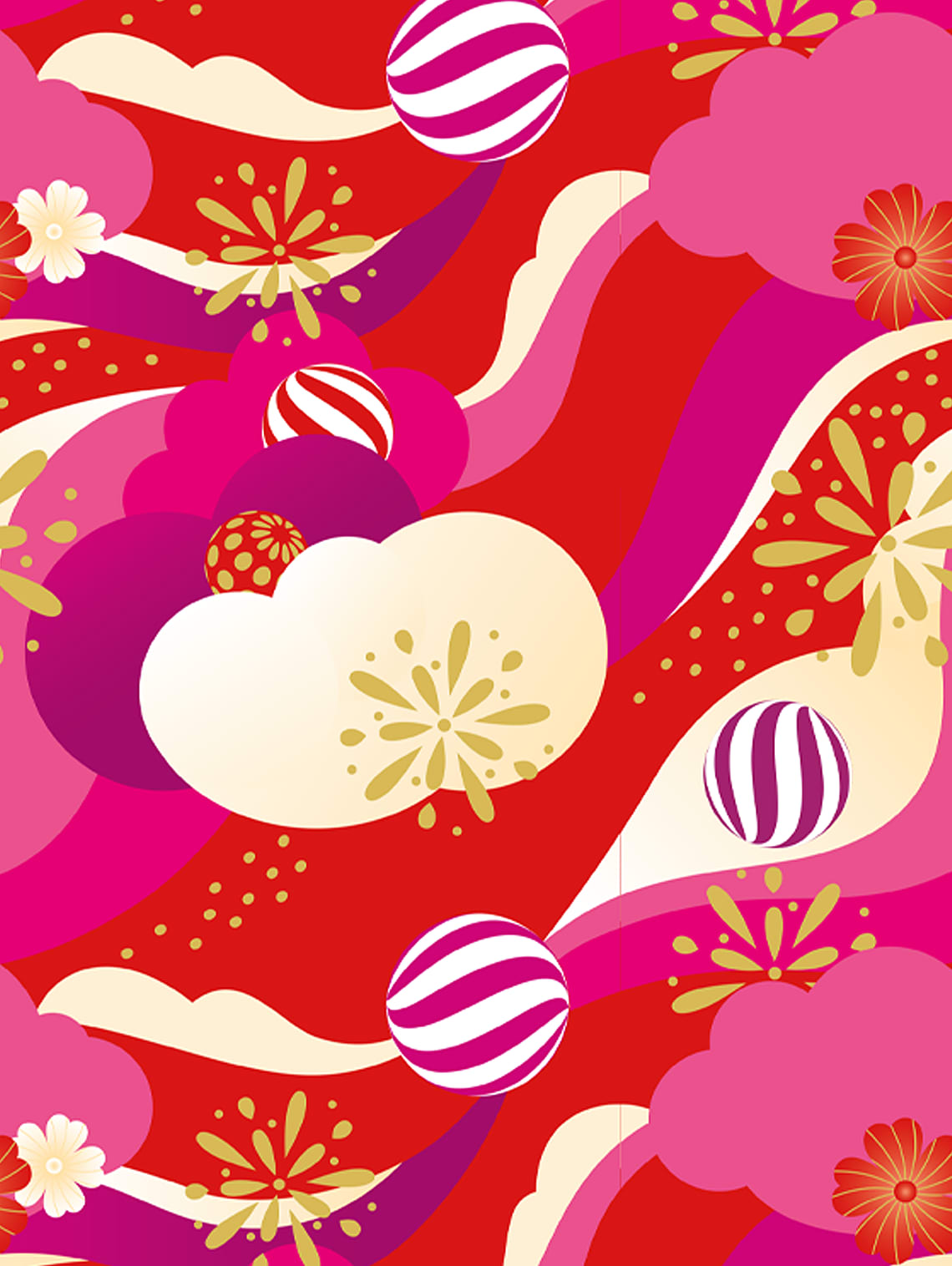 tiramisu mochi flavour pattern
