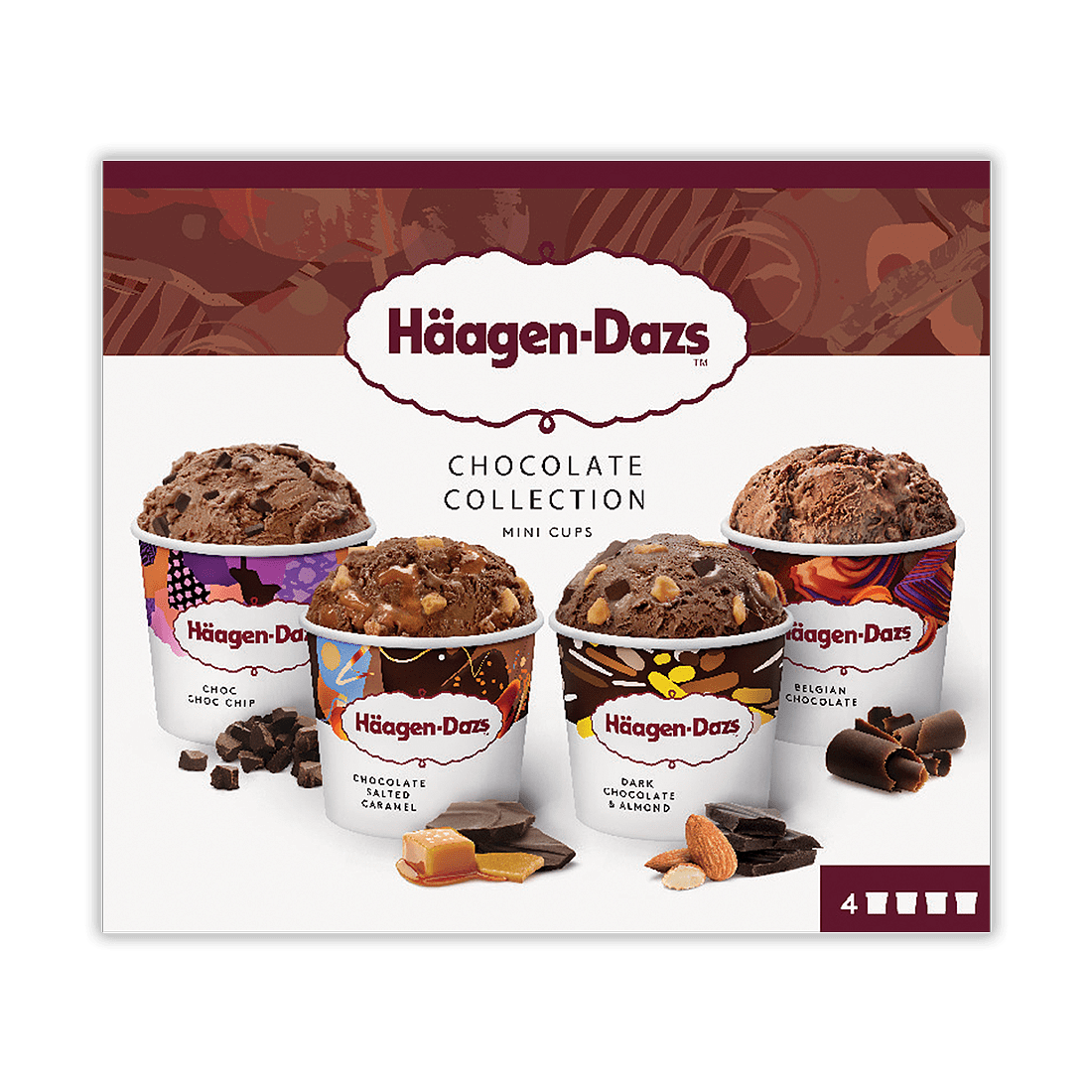 Chocolate Mini Cup Multipack