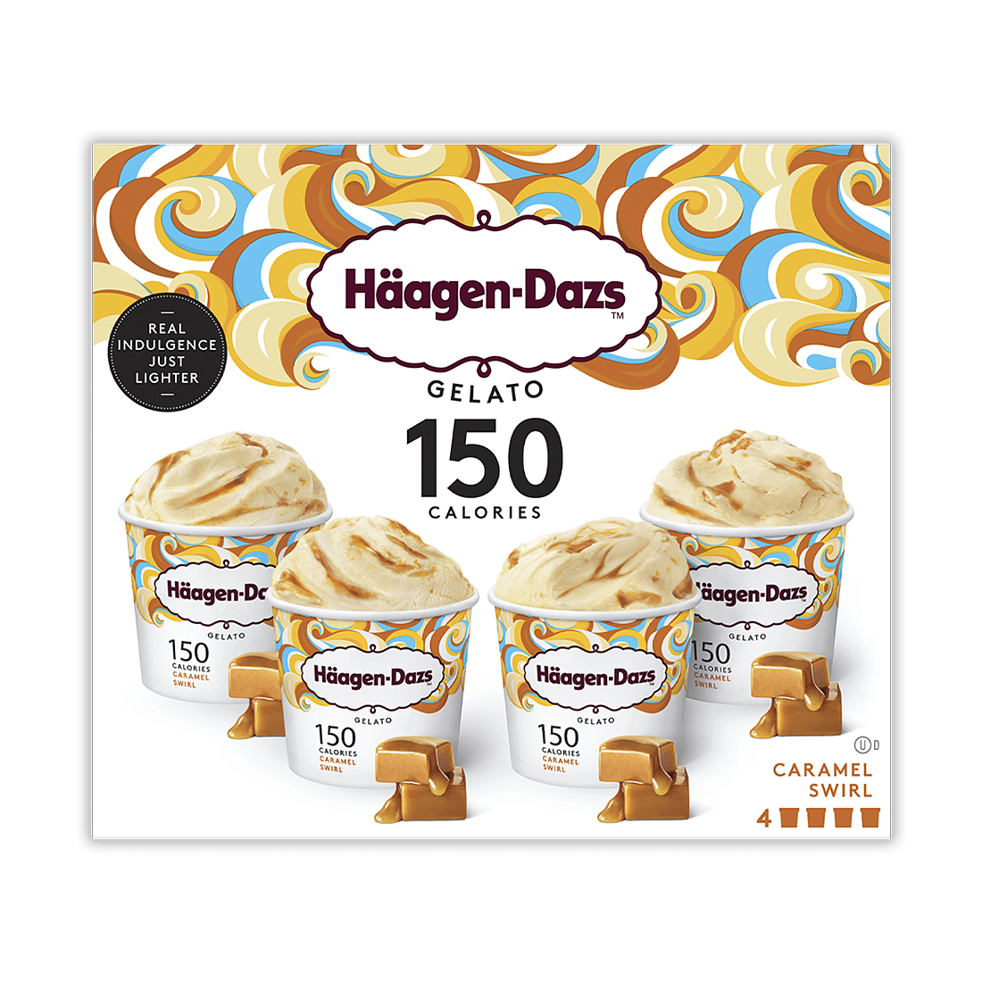gelato caramel minicup belgium