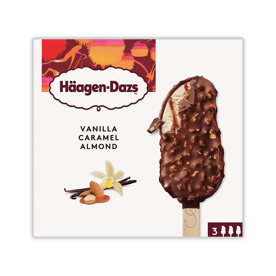 Vanilla Caramel Almond Stickbar Multipack