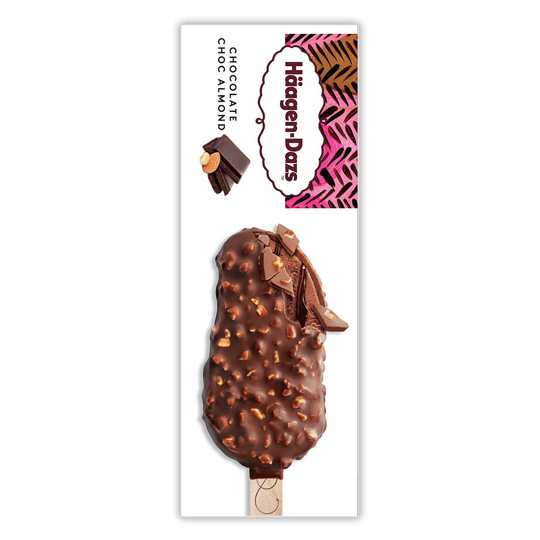 chocolate choc almond stickbar