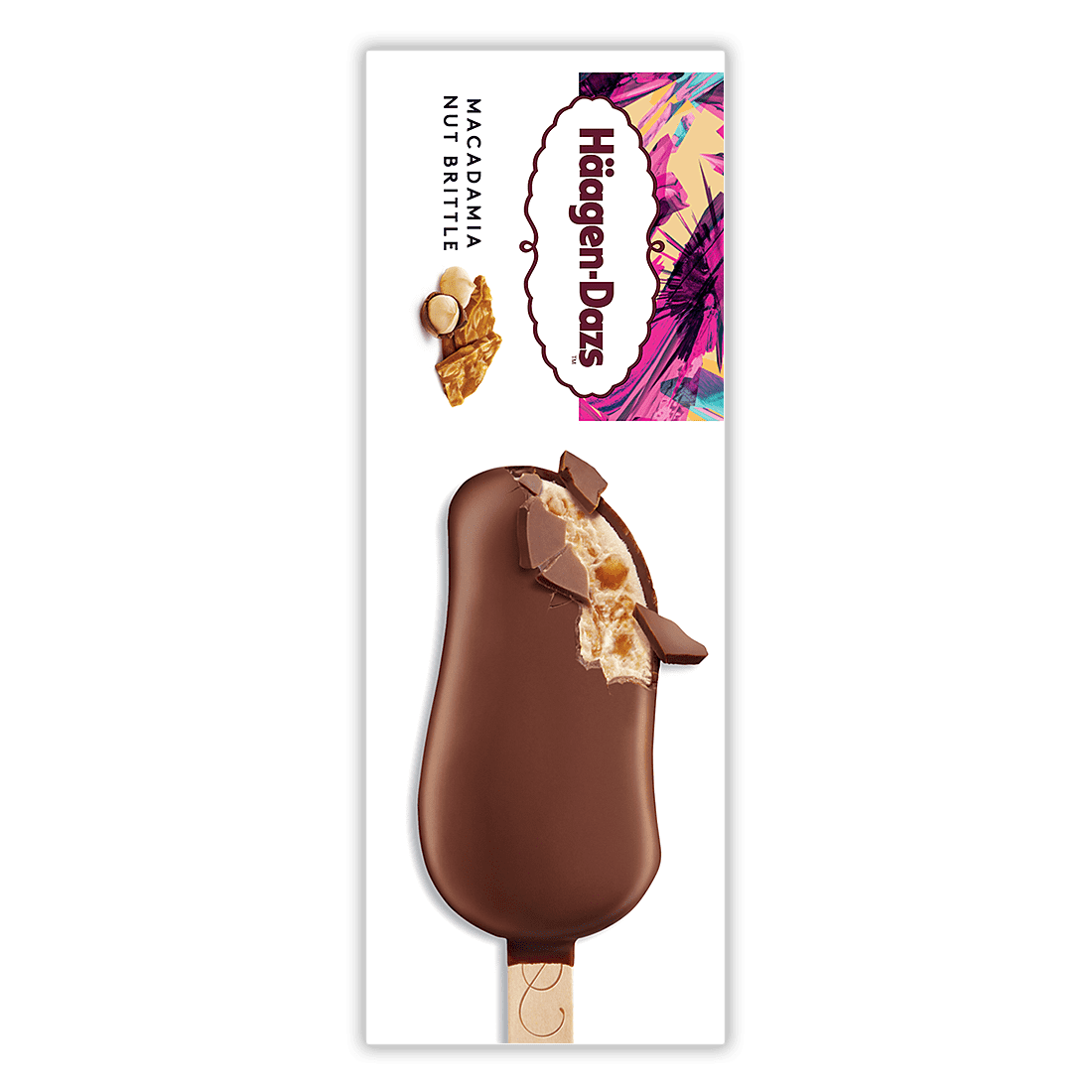 macadamia nut brittle stickbar