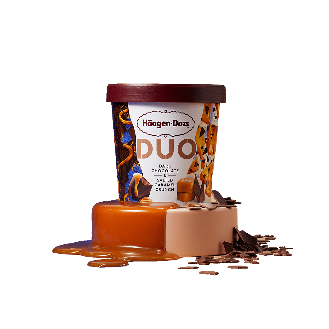DUO Dark Chocolate & Salted Caramel Crunch
