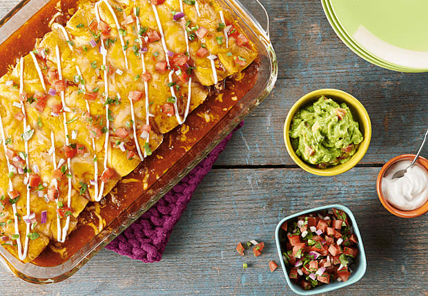 Easy Oven-Baked Beef Enchiladas