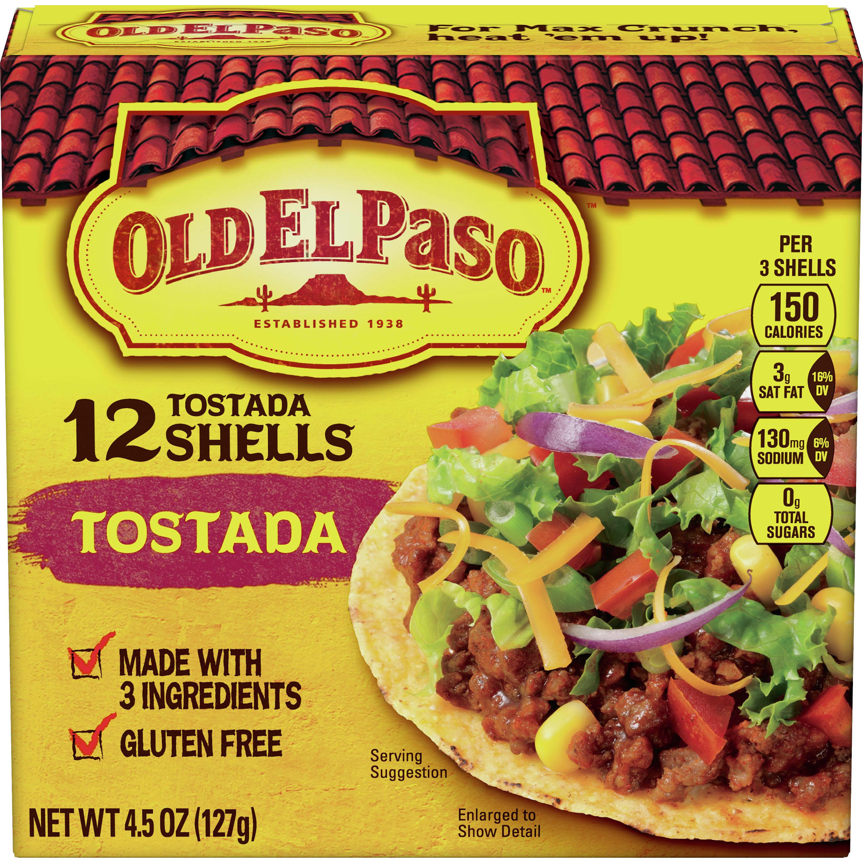 Tostada Shells Crispy Taco Shells Old El Paso