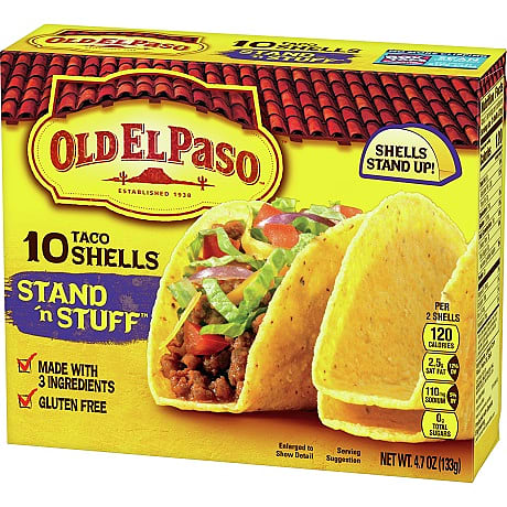 Stand 'N Stuff™ Taco Shells, 10 count - Old El Paso