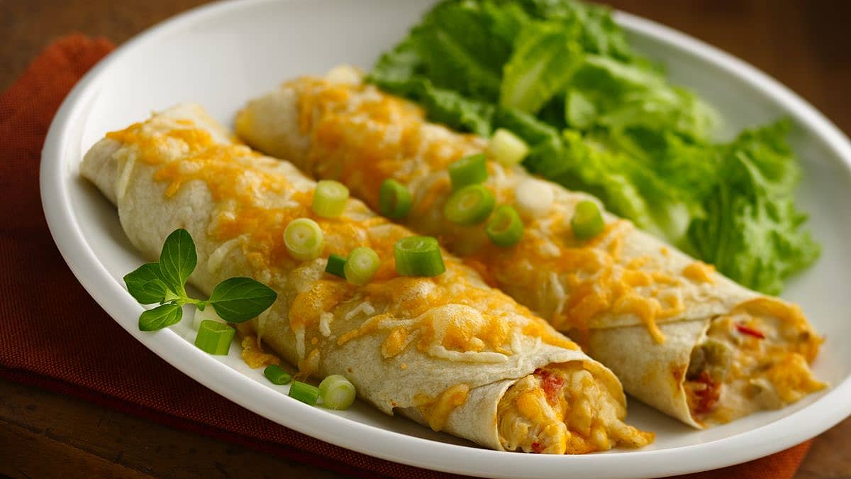 Easy Chicken and Cheese Enchiladas-image