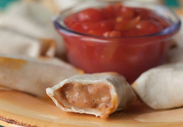 Bean Cheese Burrito Bites Mexican Recipes Old El Paso Brett and i have a favorite mexican joint we go to and end up eating there 1) their chips and salsa and incredible bean dip, and 2) their bean and cheese burrito (wait. bean cheese burrito bites