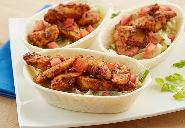 Blackened Cajun Chicken Taco Bowls