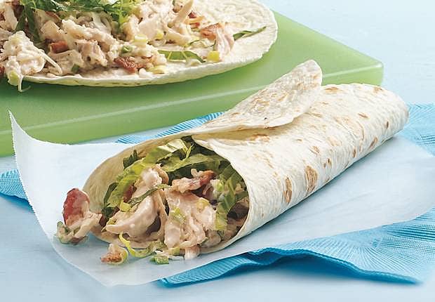 Chicken Bacon Ranch Wraps