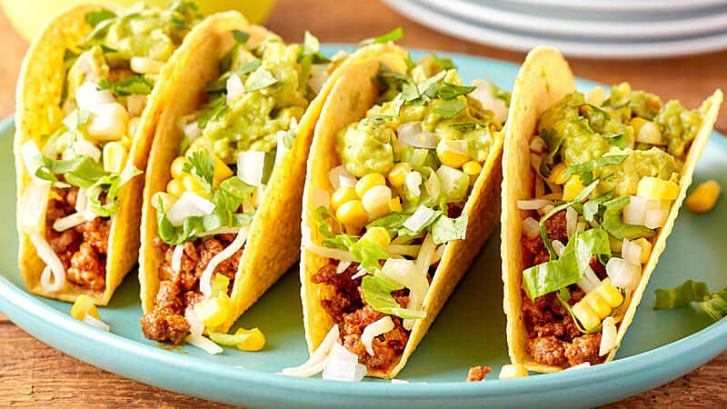 Chorizo Beef Corn Tacos Mexican Recipes Old El Paso Try either of these variations: chorizo beef and corn tacos