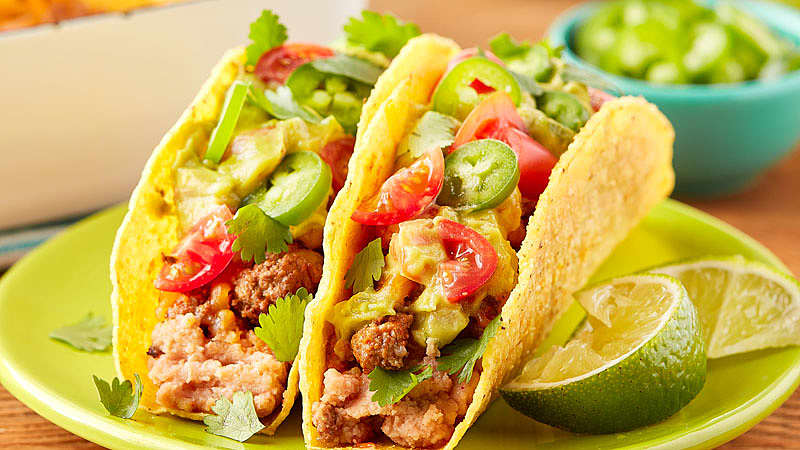 Easy Oven-baked Beef Tacos