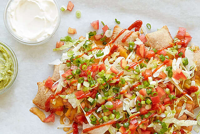 Pizza Roll Nachos
