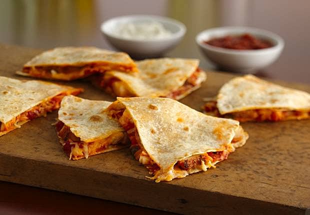 Quick Chicken Quesadillas