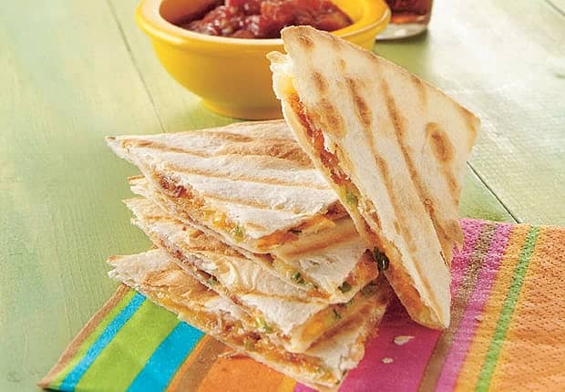 Quick Grilled Quesadilla