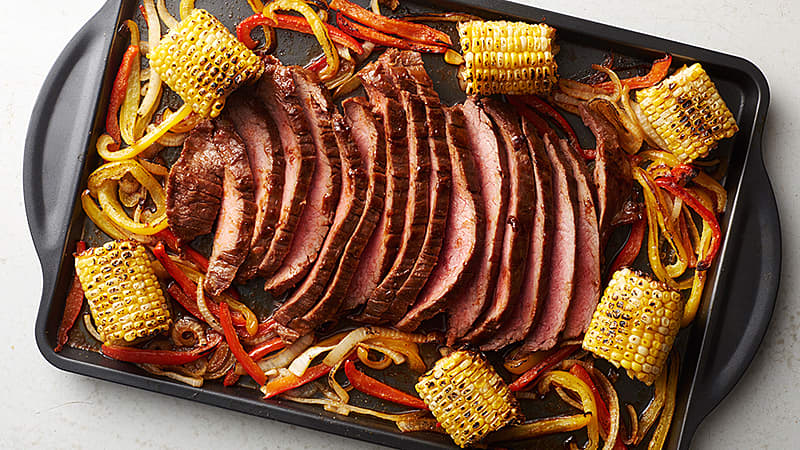 Sheet-Pan Carne Asada - Mexican Recipes - Old El Paso