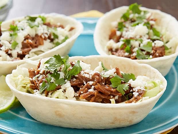 Slow-Cooker Mexican Beef Short Rib Taco Bowls-image