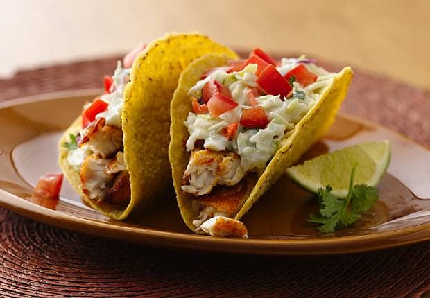 Spicy Fish Tacos Mexican Recipes Old El Paso