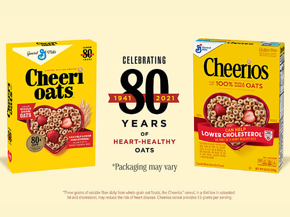 Cheerios brings back happy-heart shaped O's to inspire heart-healthy  lifestyle - General Mills