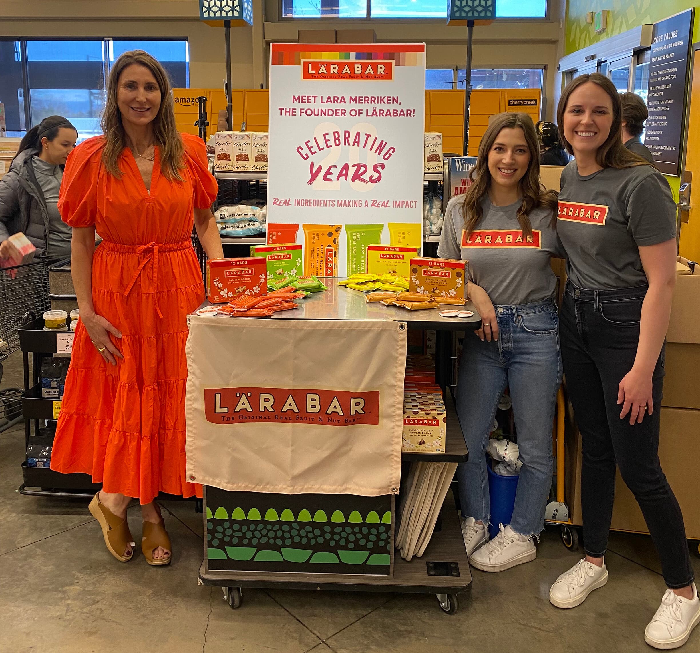 Larabar sampling event at Denver Whole Foods
