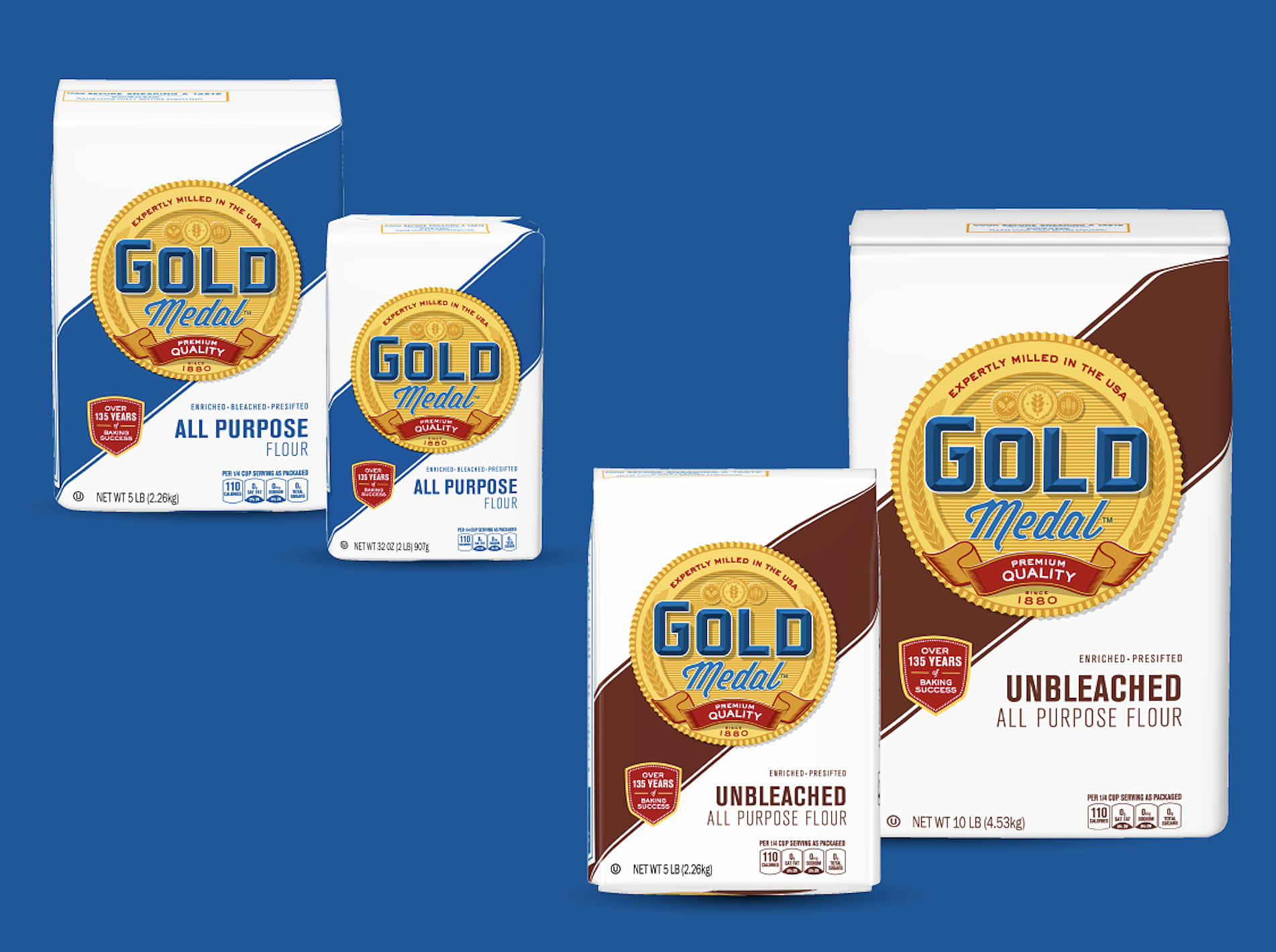 Gold Medal All Purpose Flour 5 lb, Flour & Meals