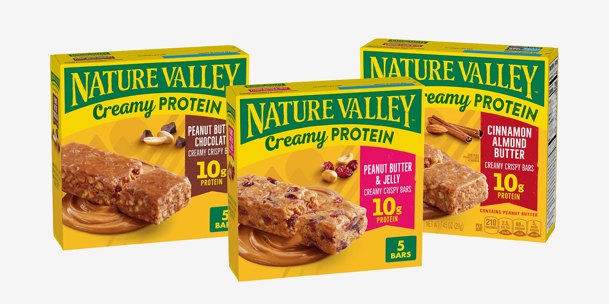 Nature Valley Creamy Protein Bars