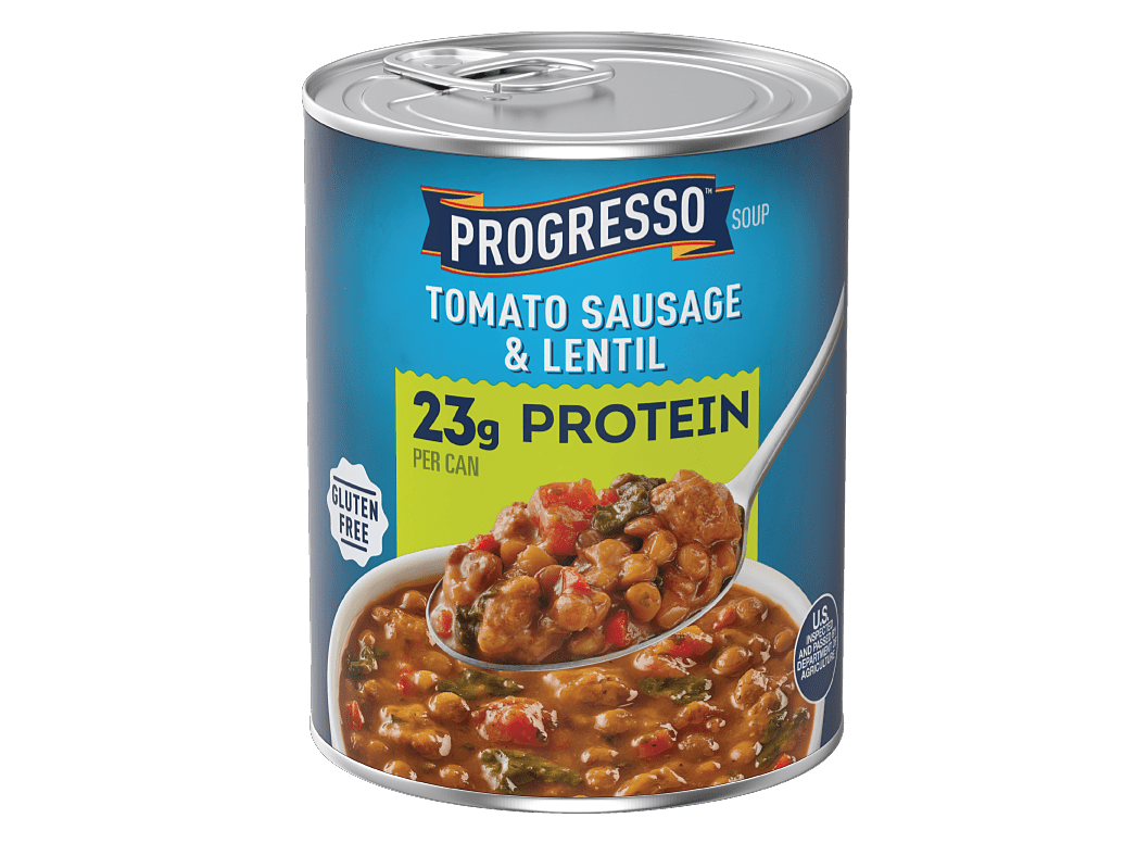 ​​Progresso Tomato Sausage and Lentil Soup​