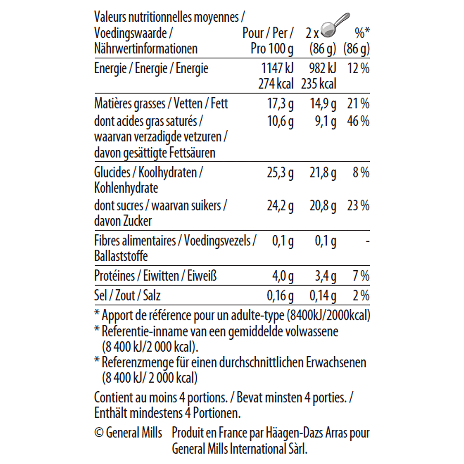 macadamia nut brittle pint nutrition