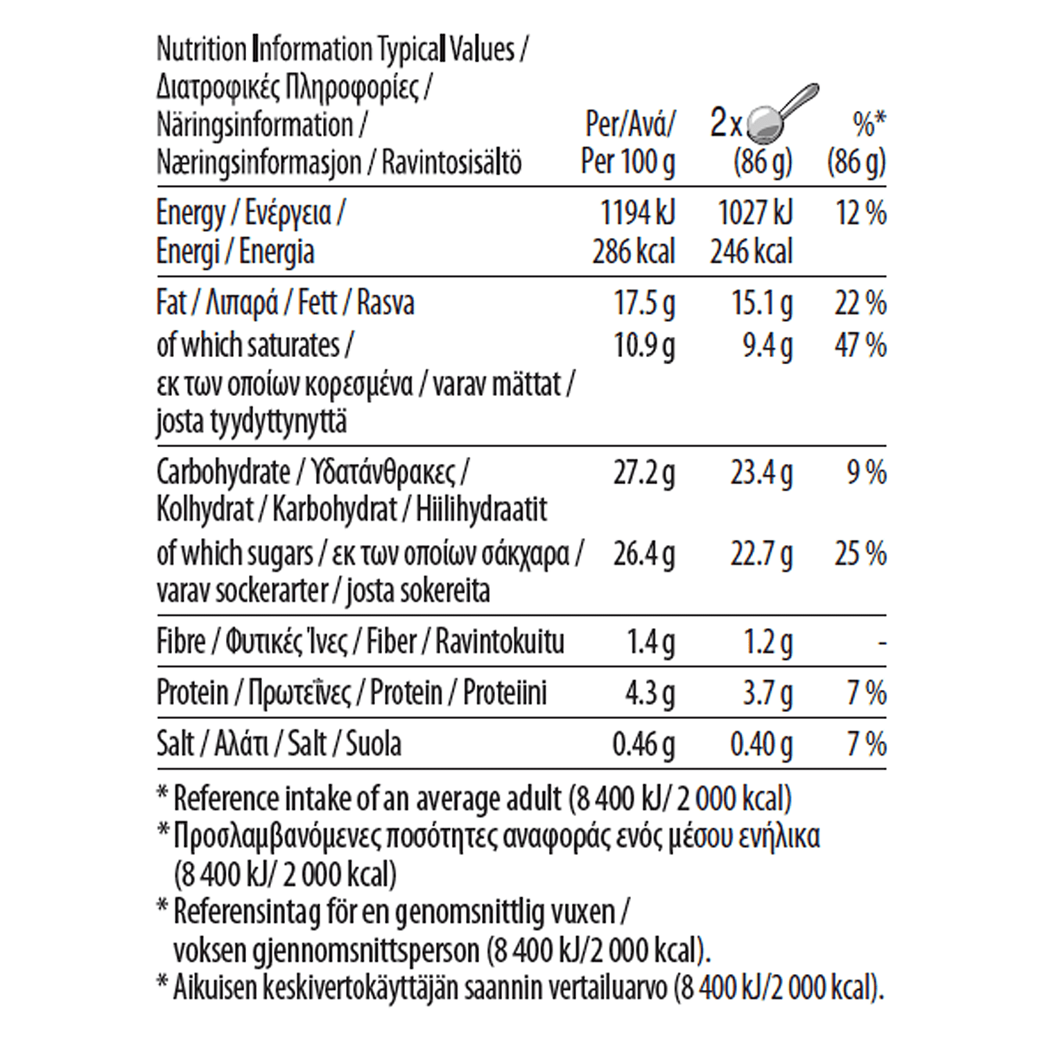 Chocolate Salted Caramel Tub