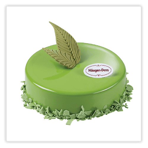 HD Matcha Garden Cake