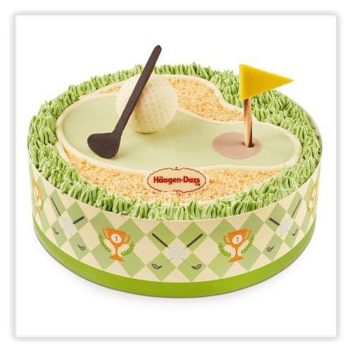 Hole in one cake