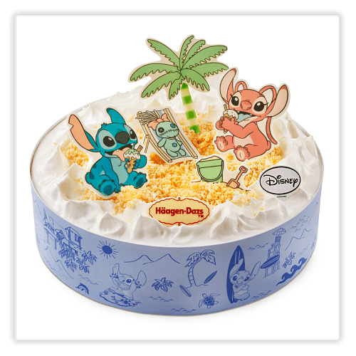 Stitch Beach Days Cake